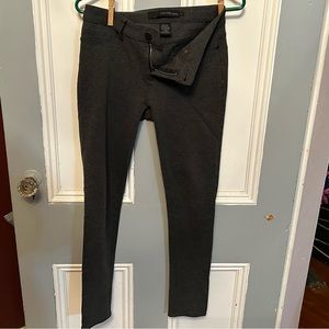 Calvin Klein gray slacks zipper front Size 0 - 28 inch in seam
